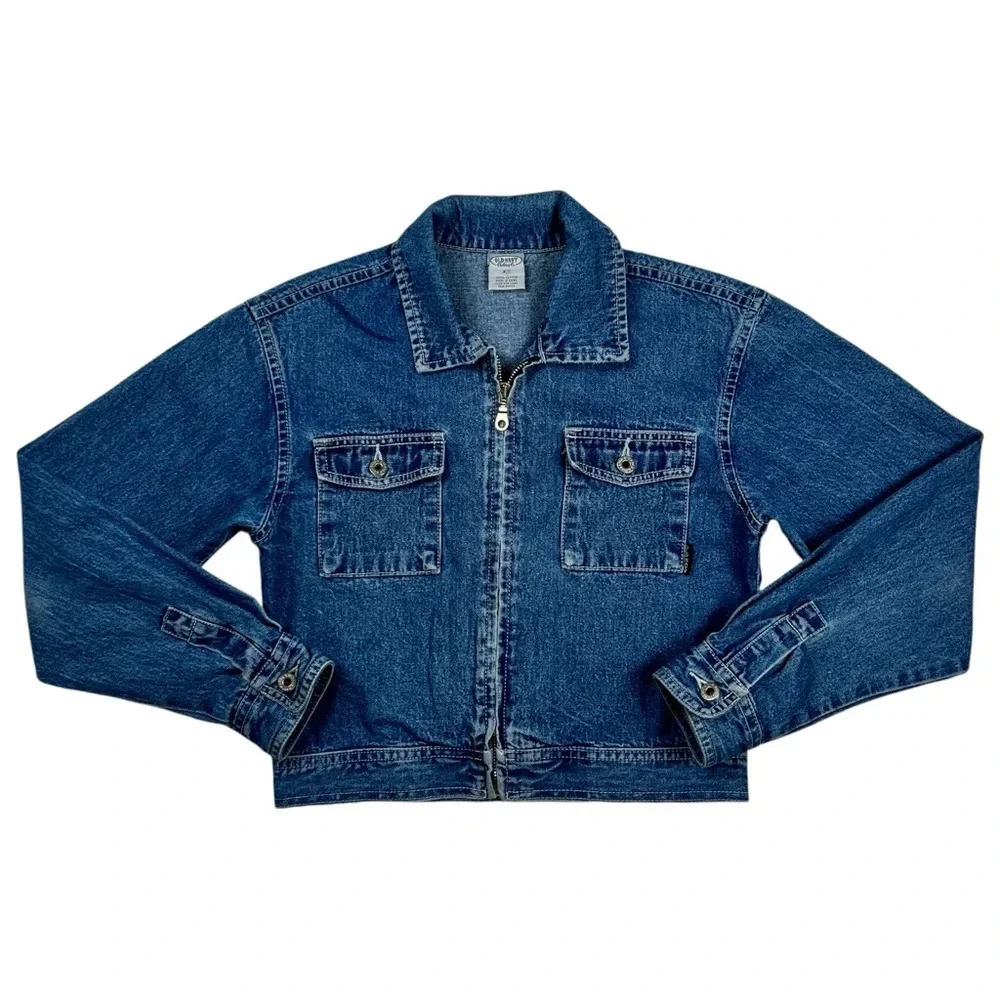 Y2K Old Navy Cropped Denim Jacket
